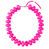 The Bailey Beaded Necklace - Hot Pink-110 Jewelry & Hair-Gemelli-July & June Women's Fashion Boutique Located in San Antonio, Texas