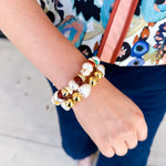 Treasure Jewels - Color Crush Pearl Bracelet-110 Jewelry & Hair-Treasure Jewels-July & June Women's Fashion Boutique Located in San Antonio, Texas