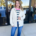 Cream Quilted Jacket-600 Outerwear-LISTICLE-July & June Women's Fashion Boutique Located in San Antonio, Texas