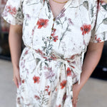 Autumn Garden Midi Dress-500 Midi-ENTRO-July & June Women's Fashion Boutique Located in San Antonio, Texas