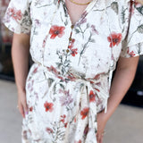 Autumn Garden Midi Dress-500 Midi-ENTRO-July & June Women's Fashion Boutique Located in San Antonio, Texas