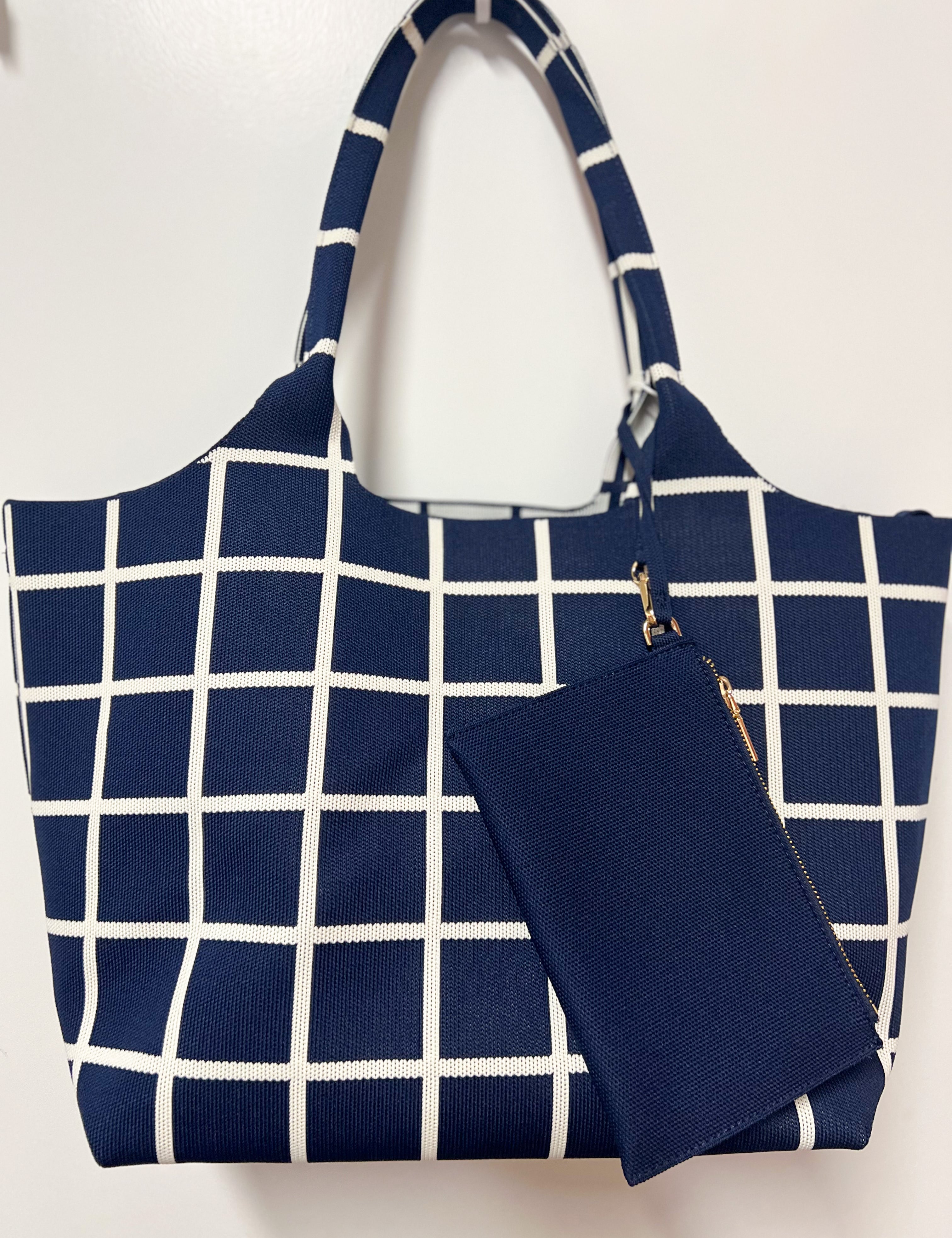 The Robbie Tote Bag - Midnight-130 ACCESSORIES-SHIRALEAH-July & June Women's Fashion Boutique Located in San Antonio, Texas