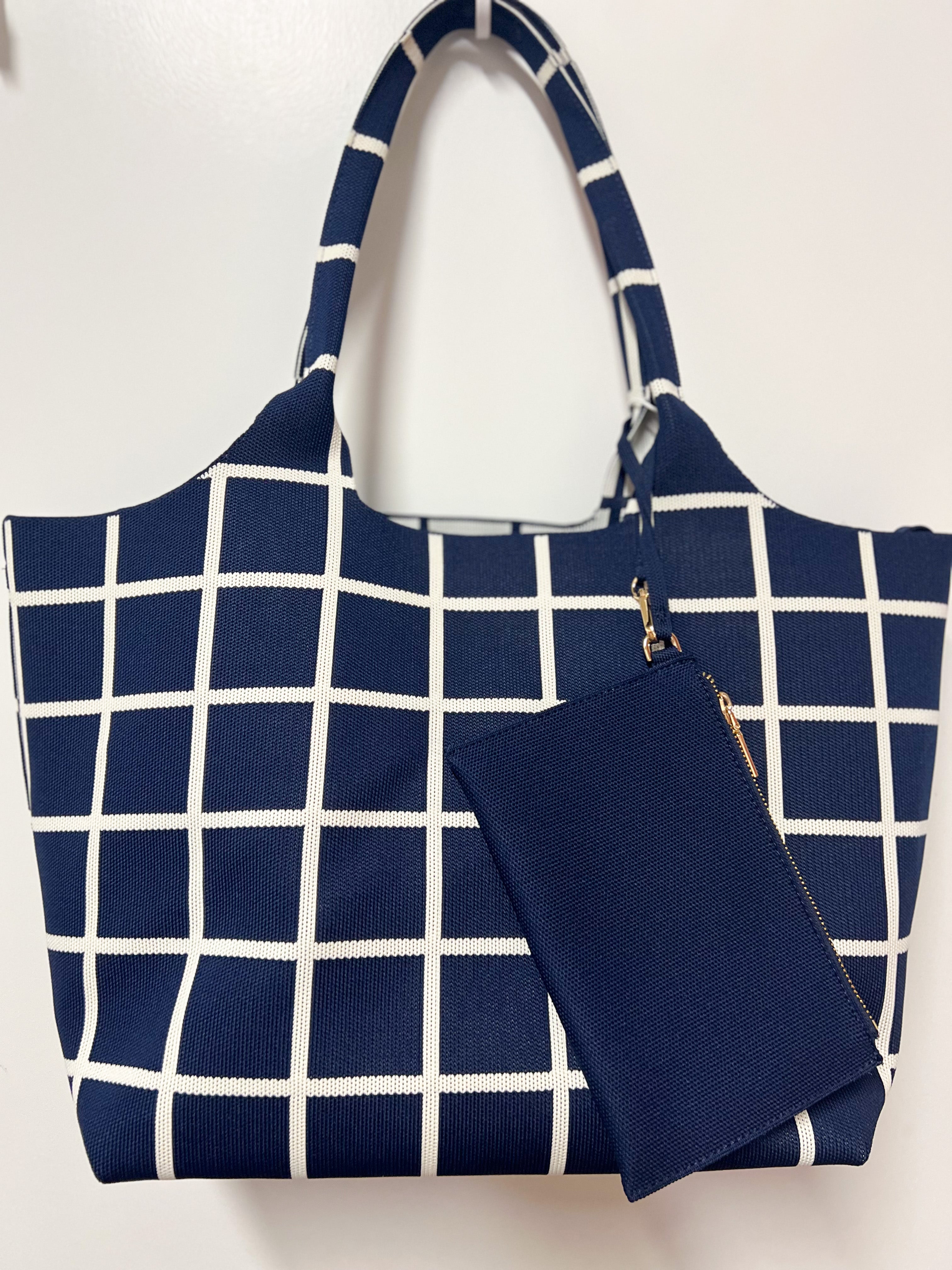 The Robbie Tote Bag - Midnight-130 ACCESSORIES-SHIRALEAH-July & June Women's Fashion Boutique Located in San Antonio, Texas