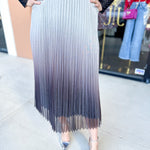 Ombre Midi Skirt-410 Shorts/Skirts-FATE-July & June Women's Fashion Boutique Located in San Antonio, Texas