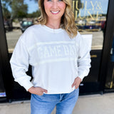 MARY SQUARE - Gameday Pullover-230 Sweaters/Cardis-MARY SQUARE-July & June Women's Fashion Boutique Located in San Antonio, Texas