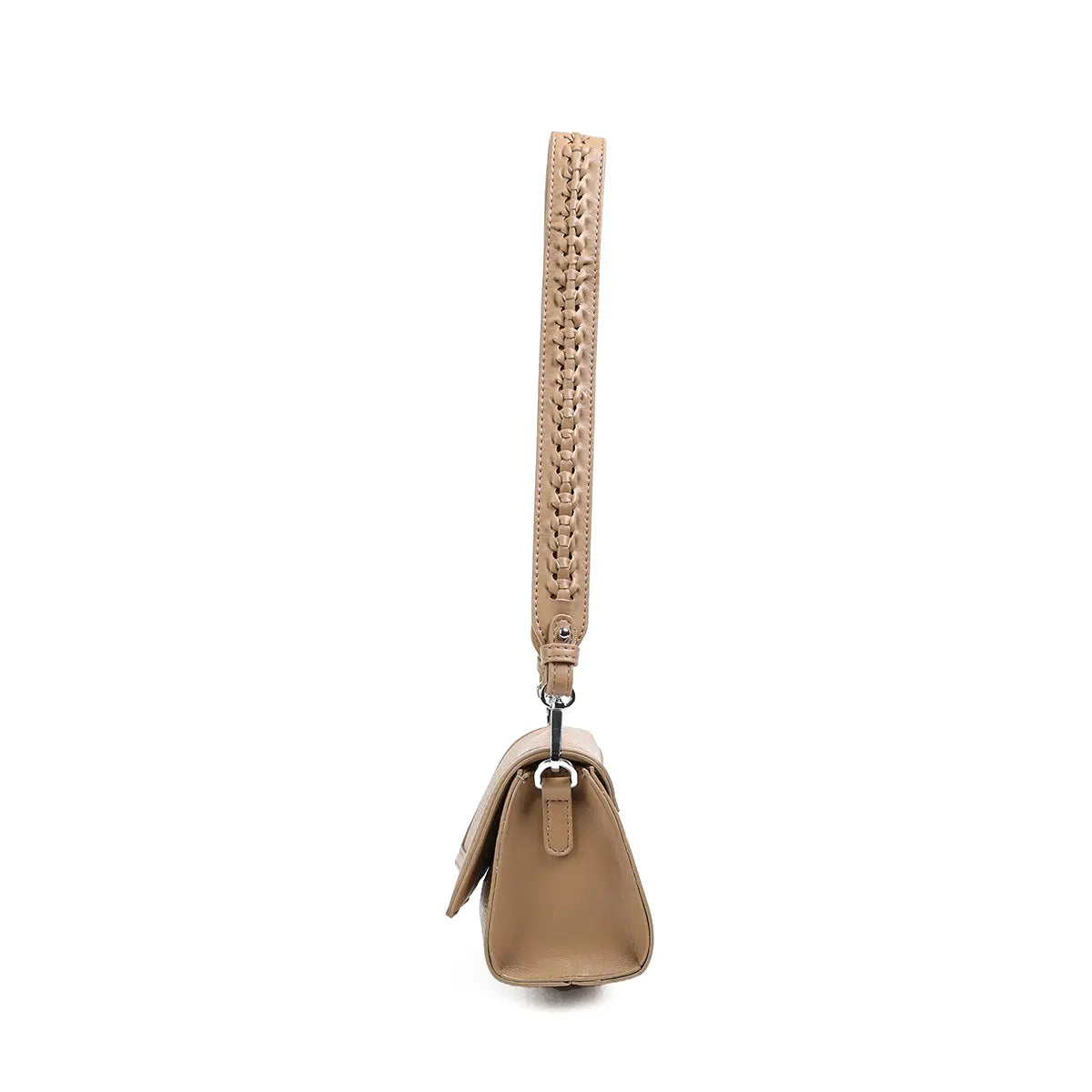 Pixie Mood - Krista - Recycled Vegan Shoulder Bag - Latte Pebbled-130 Accessories-PIXIE MOOD-July & June Women's Fashion Boutique Located in San Antonio, Texas