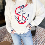 Let's Set Sail Sweater-230 Sweaters/Cardis-BAILEY ROSE-July & June Women's Fashion Boutique Located in San Antonio, Texas
