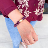 Michelle McDowell - Ryden Bracelet - Maroon-110 Jewelry & Hair-Michelle McDowell-July & June Women's Fashion Boutique Located in San Antonio, Texas