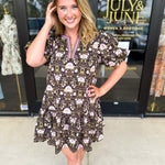 The Kalley Mini Dress - Black-510 Mini-ENTRO-July & June Women's Fashion Boutique Located in San Antonio, Texas