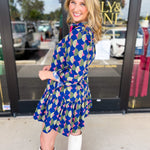 Mary Square - Abstract Fiona Mini Dress-510 Mini-MARY SQUARE-July & June Women's Fashion Boutique Located in San Antonio, Texas