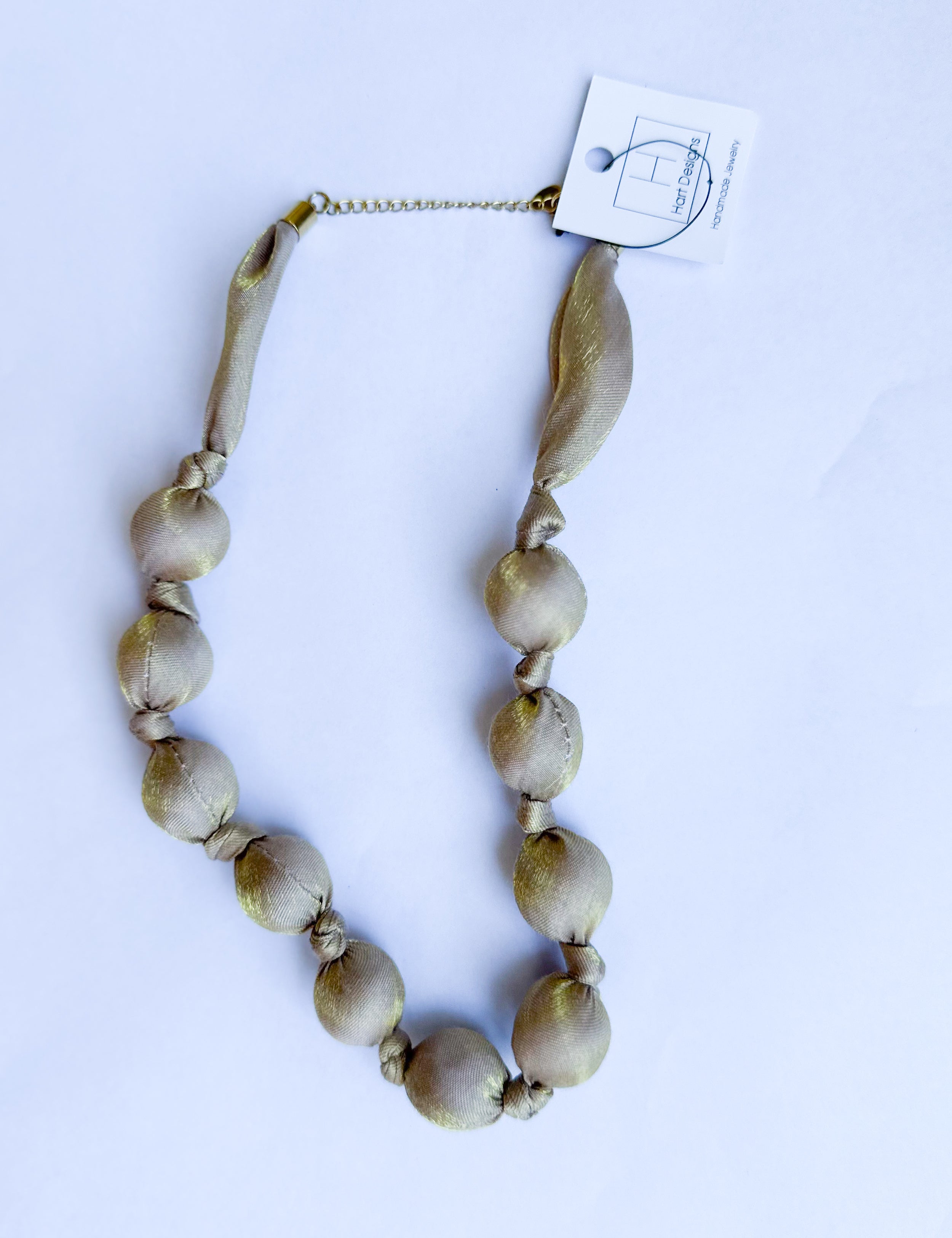 Bubble Necklace - Tan-110 Jewelry & Hair-HART DESIGNS-July & June Women's Fashion Boutique Located in San Antonio, Texas