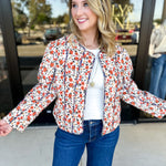 Harvest Floral Quilted Jacket-600 Outerwear-FATE-July & June Women's Fashion Boutique Located in San Antonio, Texas