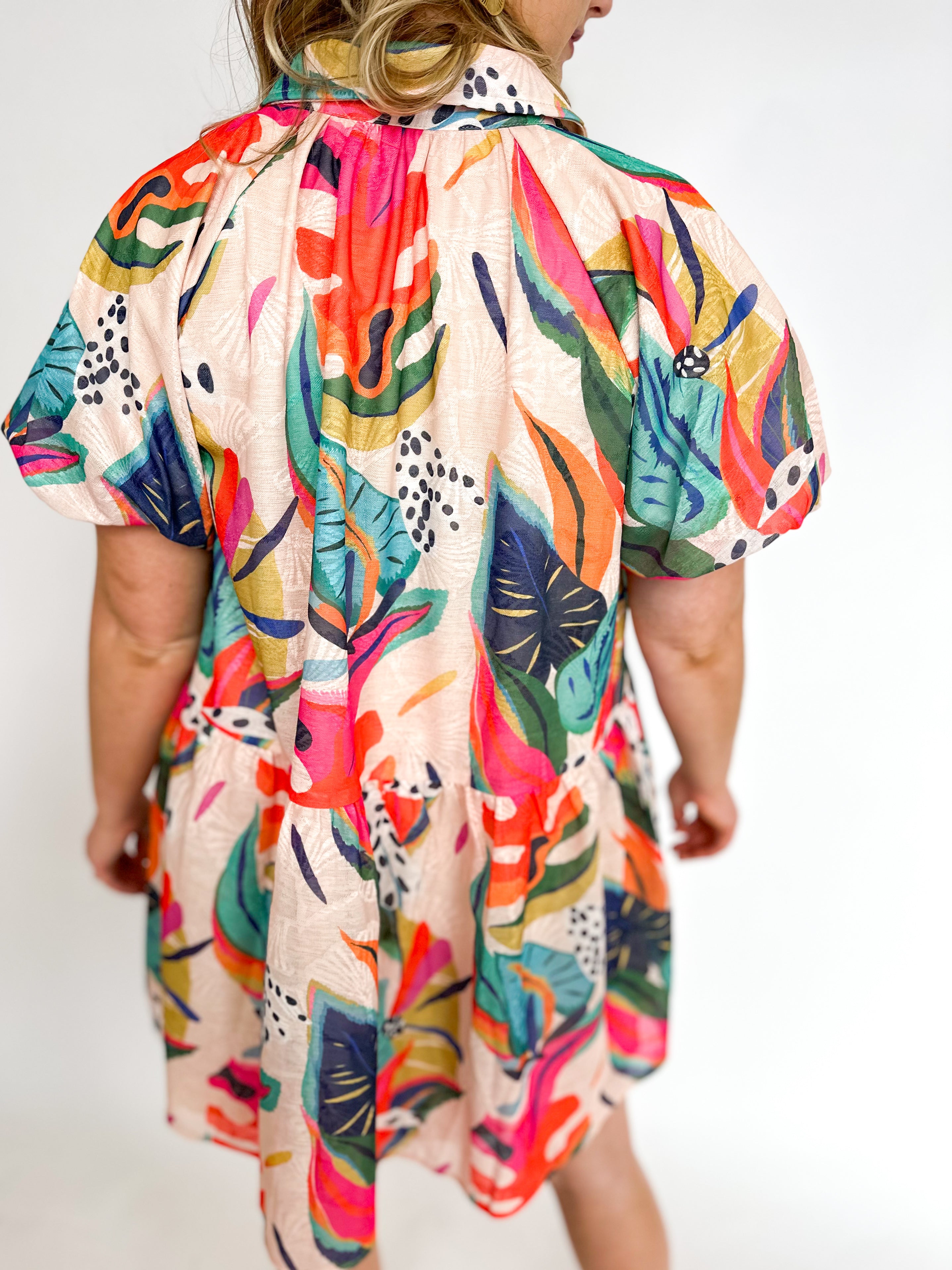 Tulum Tropics Mini Dress-510 Mini-TCEC-July & June Women's Fashion Boutique Located in San Antonio, Texas