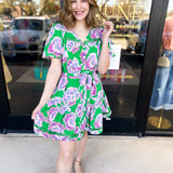 Mary Square - Addison Dress - Petal Tango-510 Mini-MARY SQUARE-July & June Women's Fashion Boutique Located in San Antonio, Texas