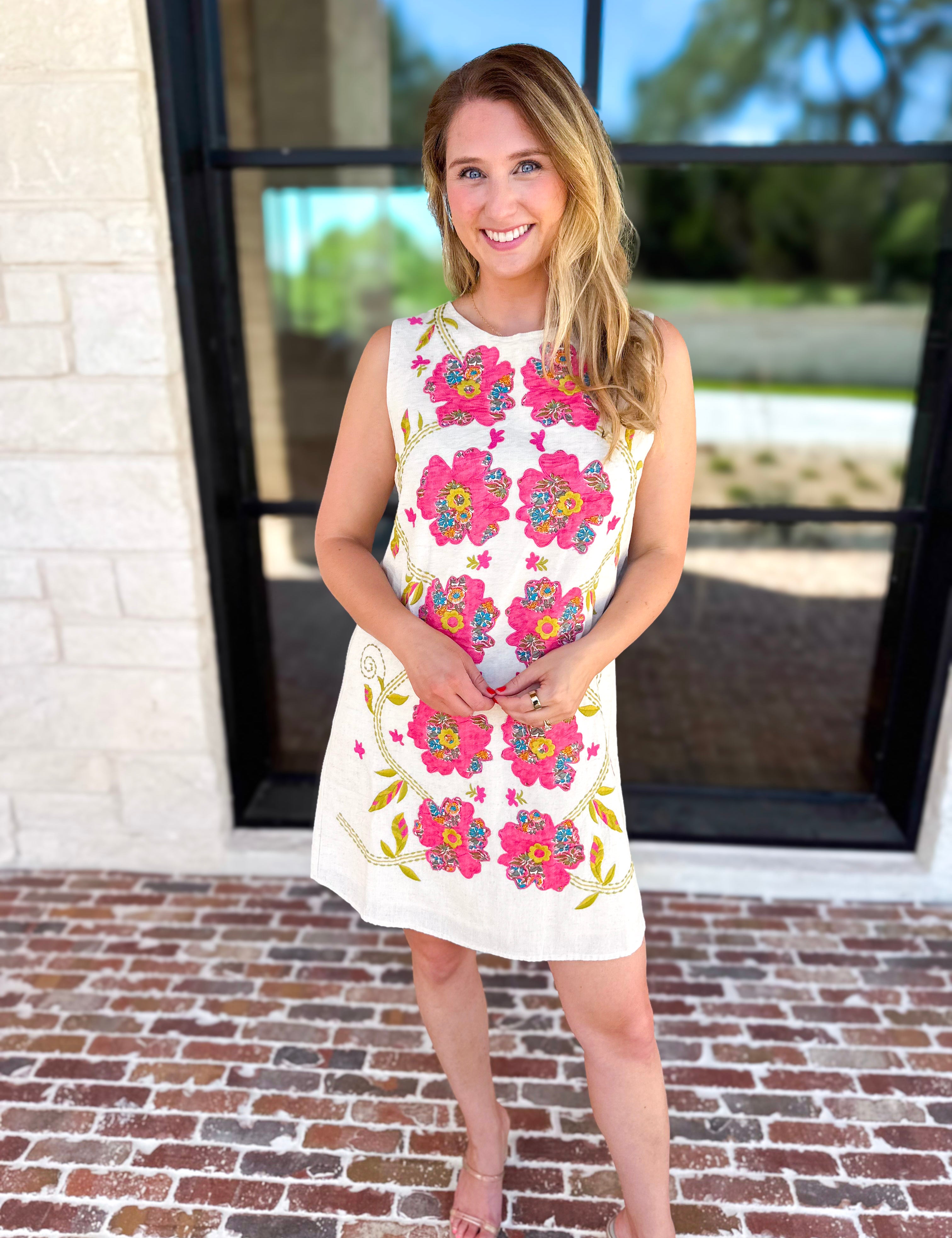Floral Joy Mini Dress-510 Mini-THML-July & June Women's Fashion Boutique Located in San Antonio, Texas