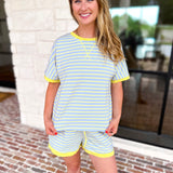 Lemon & Sky Blue Travel Set-300 Athleisure/Lounge-JODIFL-July & June Women's Fashion Boutique Located in San Antonio, Texas