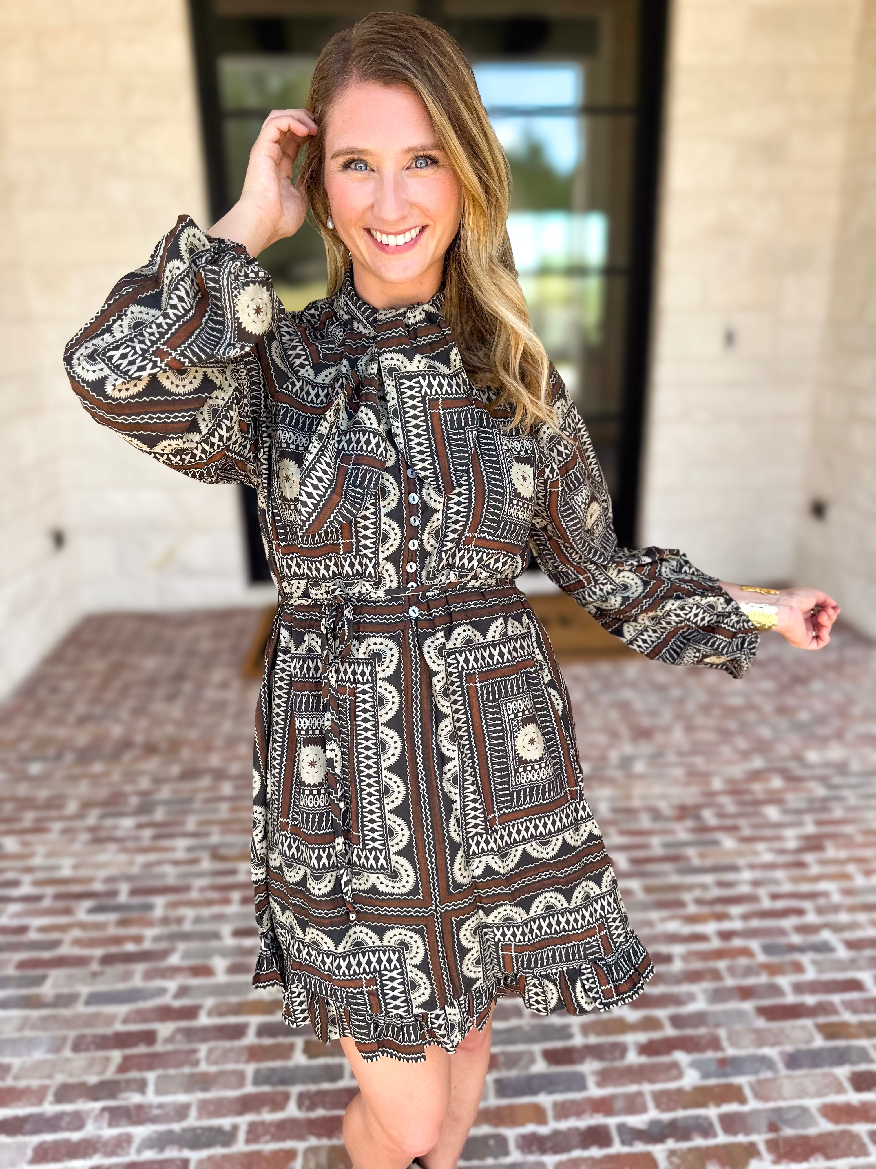 The Evening Stroll Mini Dress-510 Mini-ENTRO-July & June Women's Fashion Boutique Located in San Antonio, Texas