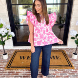 The Audrey Blouse-200 Fashion Blouses-STRUT & BOLT-July & June Women's Fashion Boutique Located in San Antonio, Texas