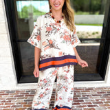 Soft Florals Pant Set-500 Midi-ENTRO-July & June Women's Fashion Boutique Located in San Antonio, Texas