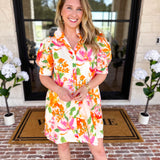 Sun Kissed Floral Mini Dress-510 Mini-FATE-July & June Women's Fashion Boutique Located in San Antonio, Texas