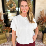 Lightweight Cable Knit Sweater - Cream-230 Sweaters/Cardis-FATE-July & June Women's Fashion Boutique Located in San Antonio, Texas