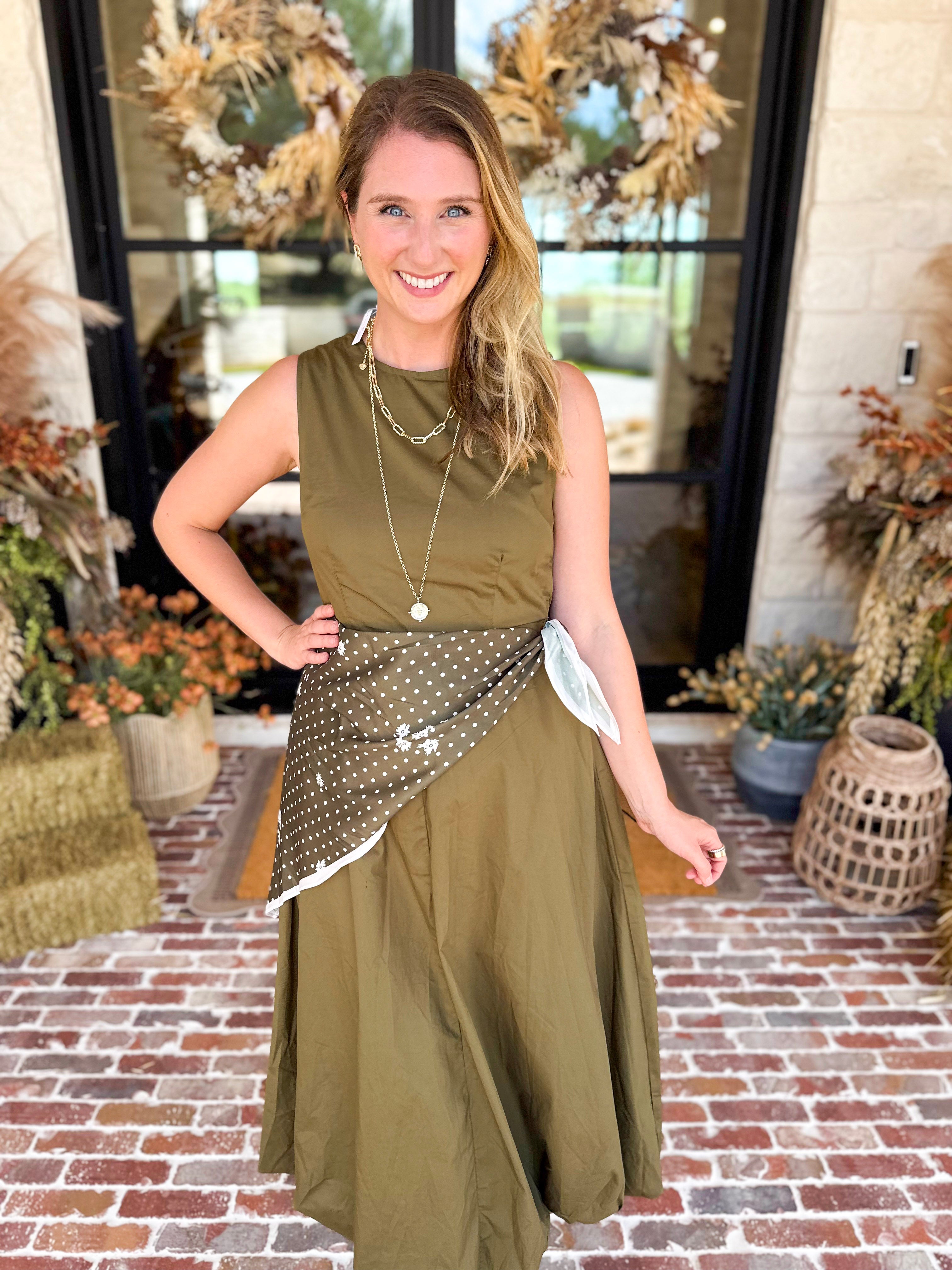 Euro Chic Bubble Midi Dress-500 Midi-ENTRO-July & June Women's Fashion Boutique Located in San Antonio, Texas