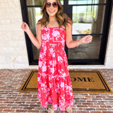 The Colorful in Confidence Midi Dress-500 Midi-FATE-July & June Women's Fashion Boutique Located in San Antonio, Texas