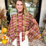 The Trendsetter Sheer Blouse-200 Fashion Blouses-TCEC-July & June Women's Fashion Boutique Located in San Antonio, Texas