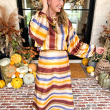 Harvest Sunrise Chic Set-500 Midi-TCEC-July & June Women's Fashion Boutique Located in San Antonio, Texas