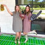 Fall Transition Mini Dress - Red Bean-510 Mini-ENTRO-July & June Women's Fashion Boutique Located in San Antonio, Texas