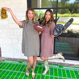 Fall Transition Mini Dress - Red Bean-510 Mini-ENTRO-July & June Women's Fashion Boutique Located in San Antonio, Texas