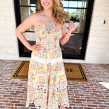 The Lexi Midi Dress - Bold Floral-500 Midi-STRUT & BOLT-July & June Women's Fashion Boutique Located in San Antonio, Texas