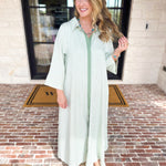 The Sunday Stroll Midi Dress - Sage-500 Midi-ENTRO-July & June Women's Fashion Boutique Located in San Antonio, Texas