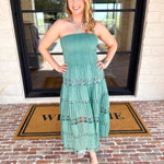 The Lexi Midi Dress - Seafoam Green-500 Midi-STRUT & BOLT-July & June Women's Fashion Boutique Located in San Antonio, Texas