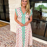 THML - Spring Gatherings Midi Dress-500 Midi-THML-July & June Women's Fashion Boutique Located in San Antonio, Texas