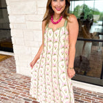 THML - Floral Fields Midi Dress-500 Midi-THML-July & June Women's Fashion Boutique Located in San Antonio, Texas