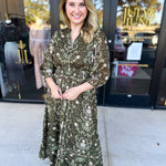 Enchanted Floral Midi Dress-500 Midi-POLOGRAM-July & June Women's Fashion Boutique Located in San Antonio, Texas