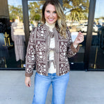 The Wrenlee Puff Jacket - Chocolate Brown-600 Outerwear-POLOGRAM-July & June Women's Fashion Boutique Located in San Antonio, Texas