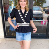 Vervet - High Rise Relaxed Denim Shorts-410 Shorts/Skirts-VEVERT BY FLYING MONKEY-July & June Women's Fashion Boutique Located in San Antonio, Texas