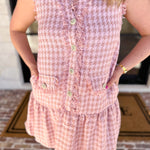 Pink Prep Mini Dress-510 Mini-TCEC-July & June Women's Fashion Boutique Located in San Antonio, Texas