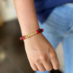Michelle McDowell - Myles Bracelet - Red & Blue-110 Jewelry & Hair-Michelle McDowell-July & June Women's Fashion Boutique Located in San Antonio, Texas