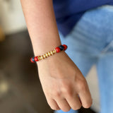 Michelle McDowell - Myles Bracelet - Red & Blue-110 Jewelry & Hair-Michelle McDowell-July & June Women's Fashion Boutique Located in San Antonio, Texas