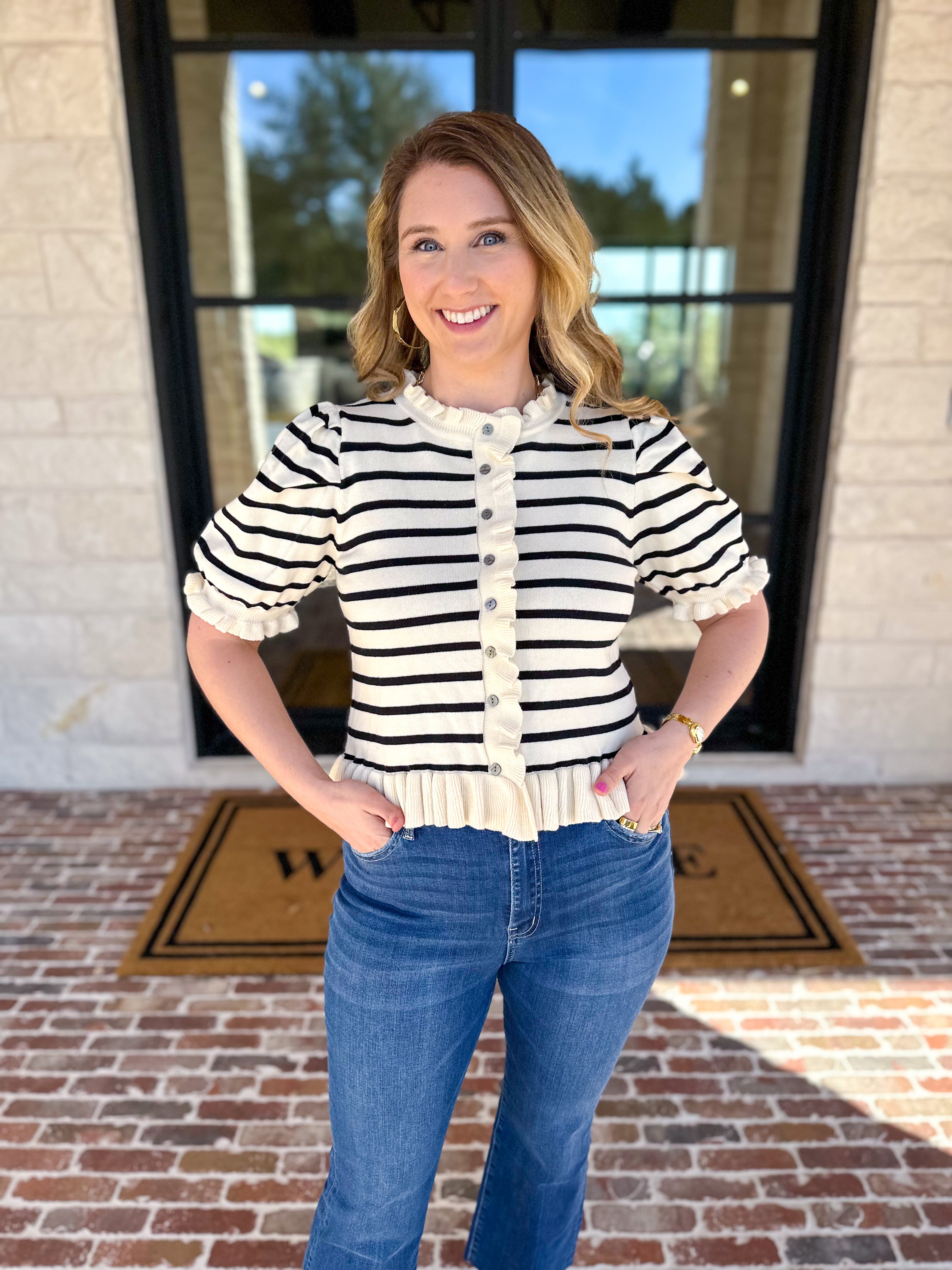 The Simply Sweet Cardigan - Cream-230 Sweaters/Cardis-ENTRO-July & June Women's Fashion Boutique Located in San Antonio, Texas