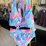 Mary Square - Kristi Two Piece Swim Set - Coral Cove - FINAL SALE-300 Athleisure/Lounge-MARY SQUARE-July & June Women's Fashion Boutique Located in San Antonio, Texas