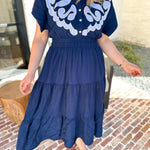 THML- The Sutton Midi Dress-500 Midi-THML-July & June Women's Fashion Boutique Located in San Antonio, Texas