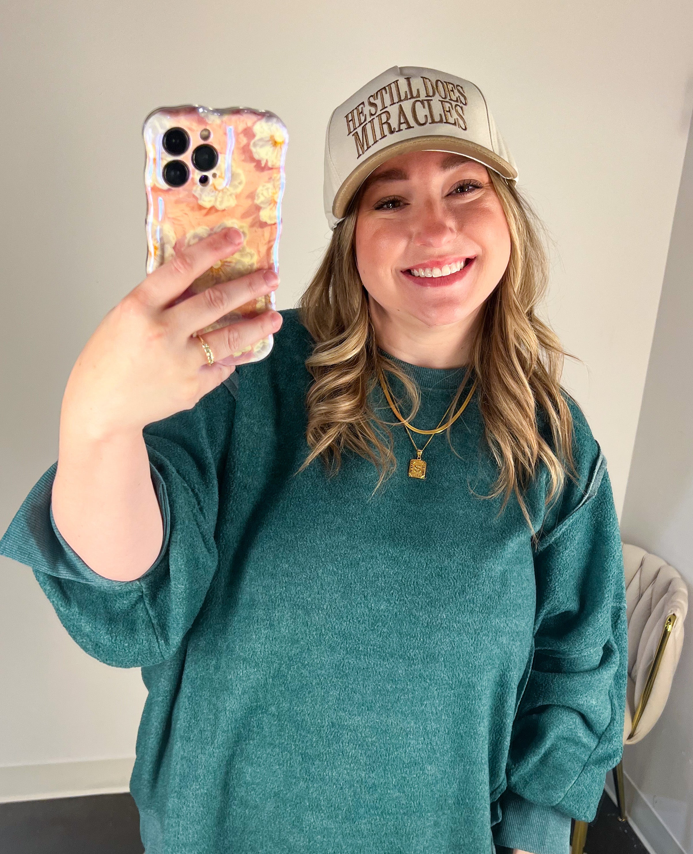 He Still Does Miracles Trucker Hat - Mocha-130 ACCESSORIES-ZENANA-July & June Women's Fashion Boutique Located in San Antonio, Texas