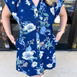 The Lainey Denim Mini Dress-510 Mini-ENTRO-July & June Women's Fashion Boutique Located in San Antonio, Texas
