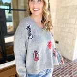 The Maine Sweater-230 Sweaters/Cardis-BAILEY ROSE-July & June Women's Fashion Boutique Located in San Antonio, Texas