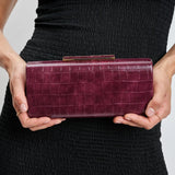 Sienna Evening Bag - Wine-130 ACCESSORIES-Moda Luxe-July & June Women's Fashion Boutique Located in San Antonio, Texas