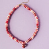 Alice Heart Beaded Necklace-110 Jewelry & Hair-MacRae & Co-July & June Women's Fashion Boutique Located in San Antonio, Texas